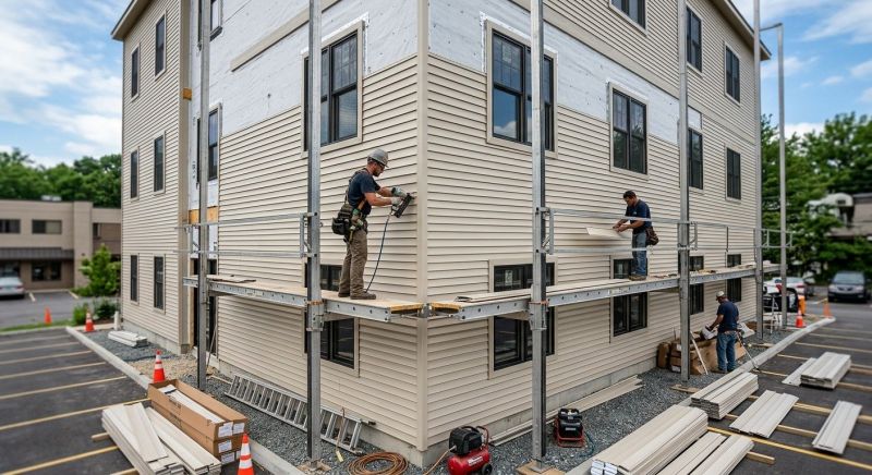 Commercial Siding Installation in Danbury, CT
