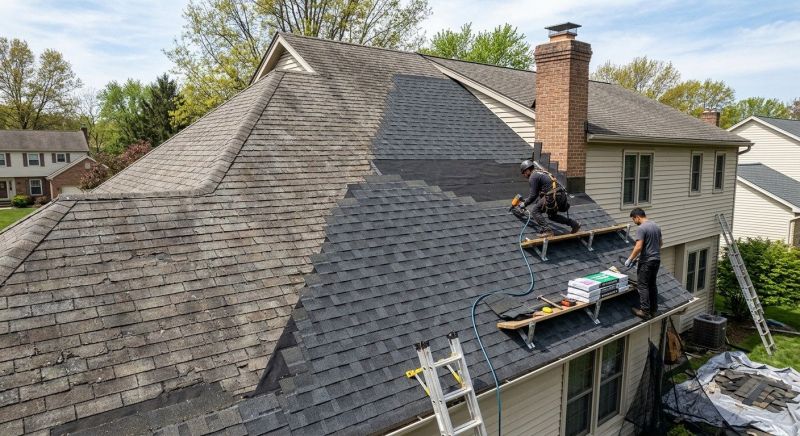 Damaged Roof Replacement in Boston, MA