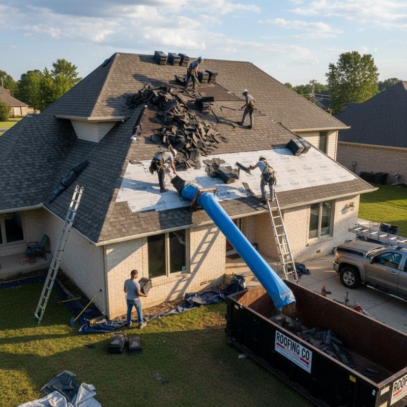 Damaged Roof Replacement in Providence, RI