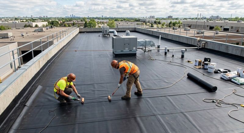 EPDM Roof Installation in Naperville, IL