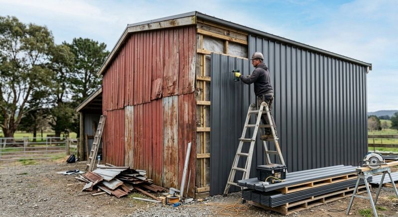 Metal Barn Siding Installation in Fairfield County, CT