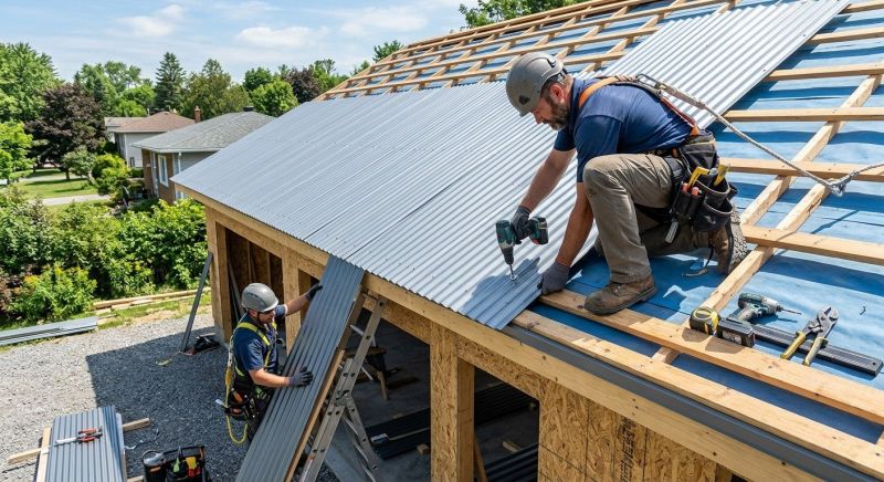 Sheet Roofing Installation in Fredericksburg, VA