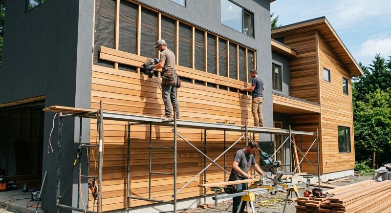 Wood Cladding Replacement in Fairfield County, CT