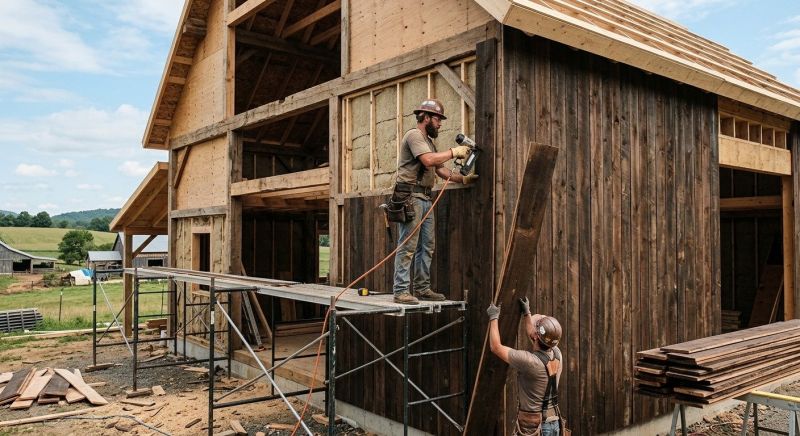 Barn Siding Installation in Fairfield County, CT