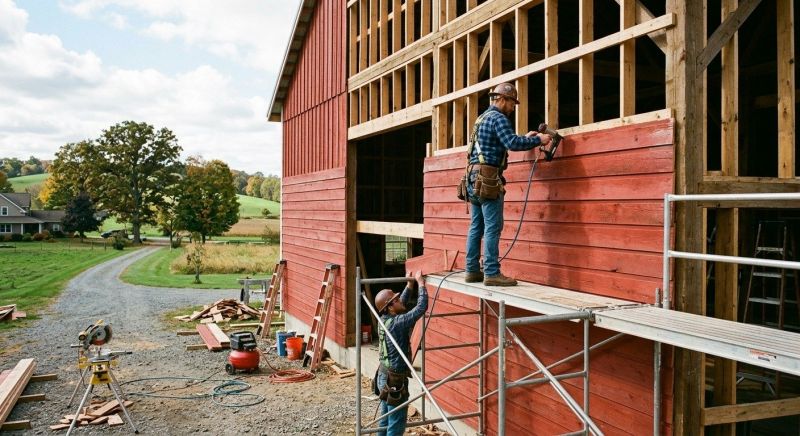 Barn Siding Replacement in Norwalk, CT