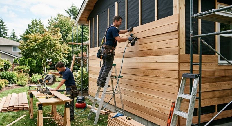 Barn Wood Siding Installation in Norwalk, CT