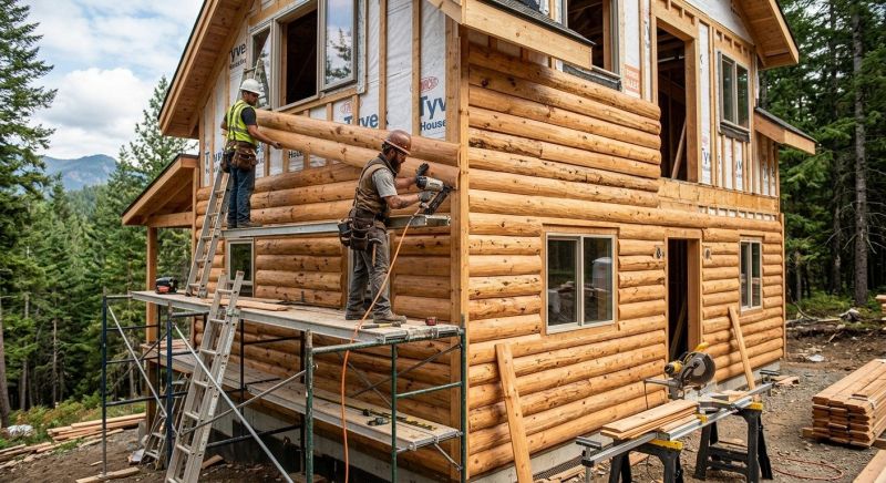 Cabin Siding Installation in Boston, MA