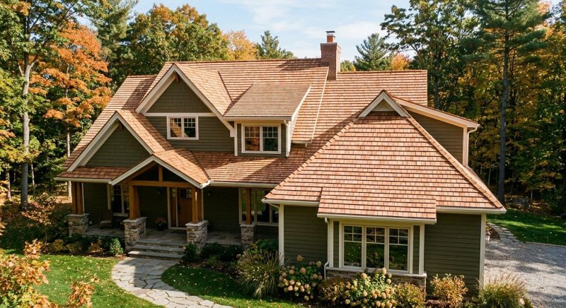 Cedar Roof Installation in Fredericksburg, VA