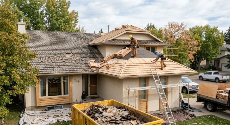Cedar Shake Roof Replacement in Fredericksburg, VA