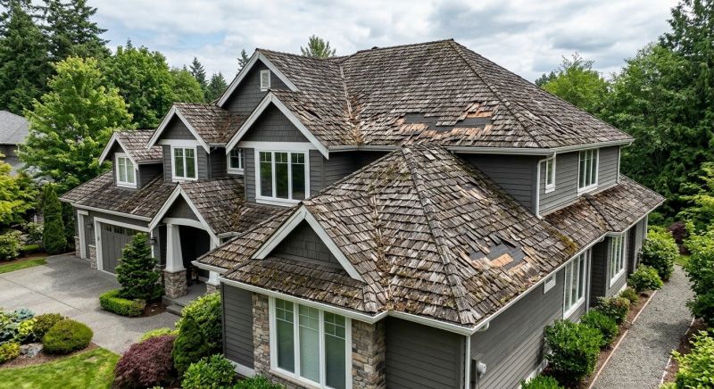 Cedar Shingles Replacement in Fredericksburg, VA