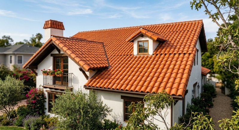 Clay Tile Roofing Installation in Alexandria, VA