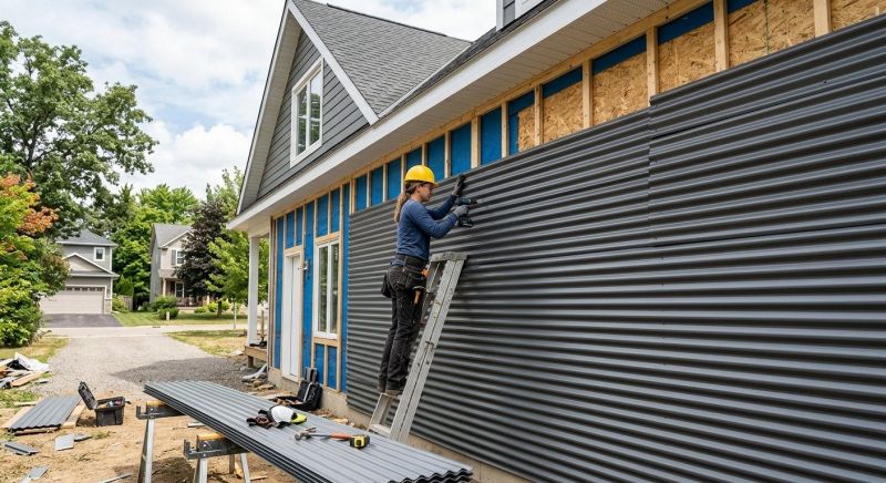 Corrugated Siding Installation in Fairfield County, CT