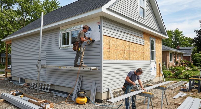 Garage Siding Installation in West Hartford, CT