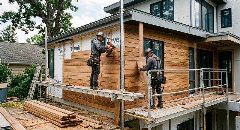 Hardwood Siding Installation in Norwalk, CT