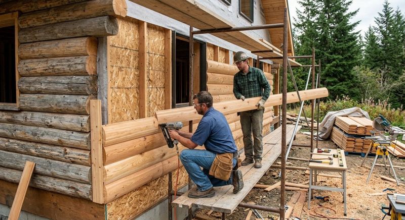 Log Siding Installation in Fairfield County, CT