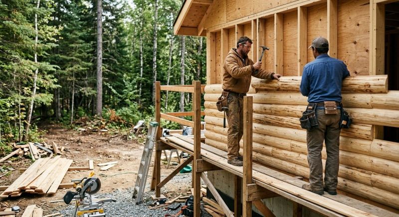 Log Siding Replacement in Fairfield County, CT