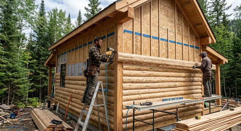 Log Siding Replacement in Fairfield County, CT