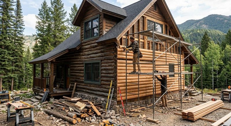 Log Siding Replacement in Boston, MA