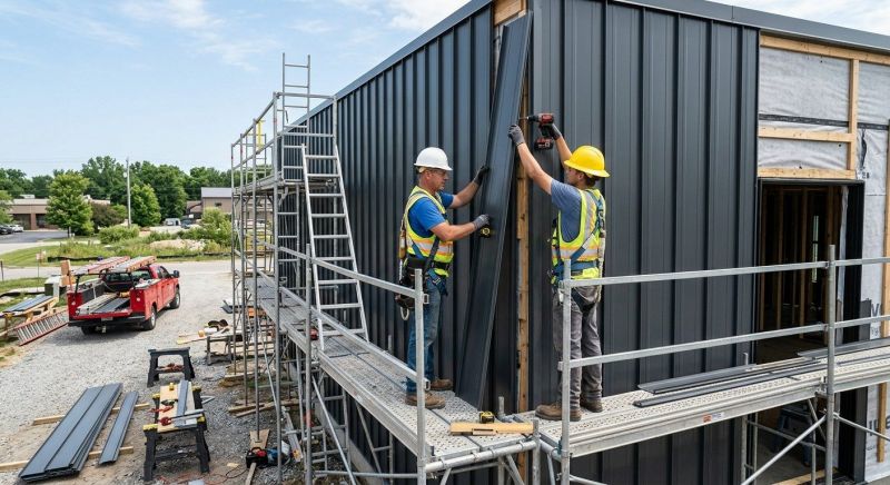 Metal Paneling Installation in Norwalk, CT