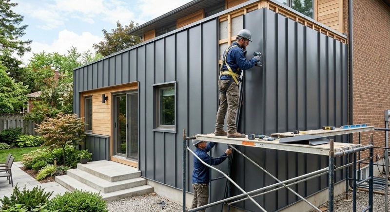 Metal Paneling Installation in Fairfield County, CT