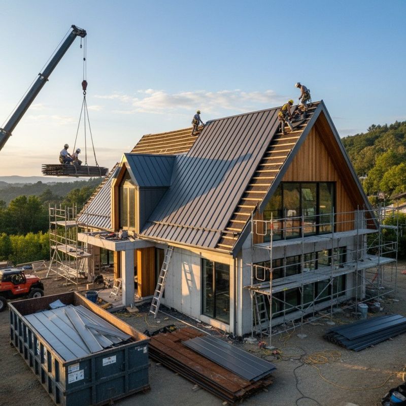 Metal Roof Replacement in Fredericksburg, VA