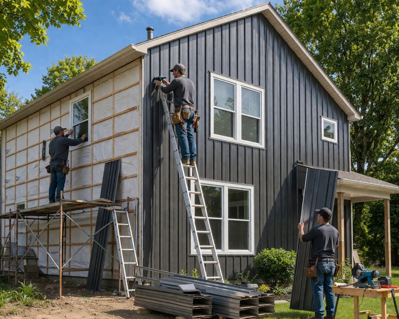 Metal Siding Installation in Norwalk, CT