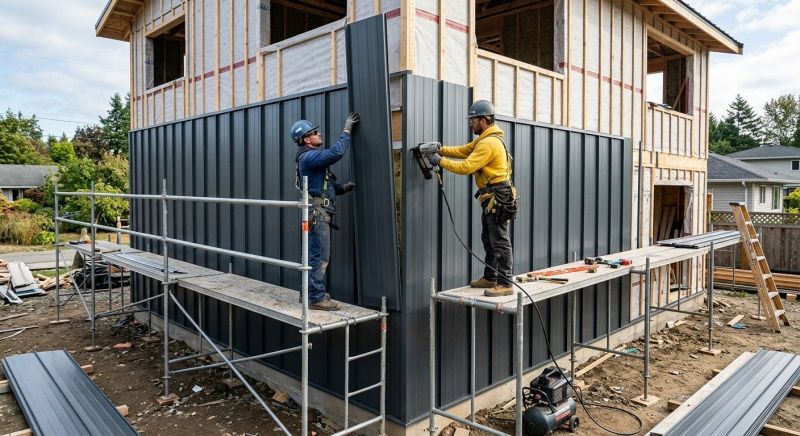 Metal Siding Replacement in Boston, MA