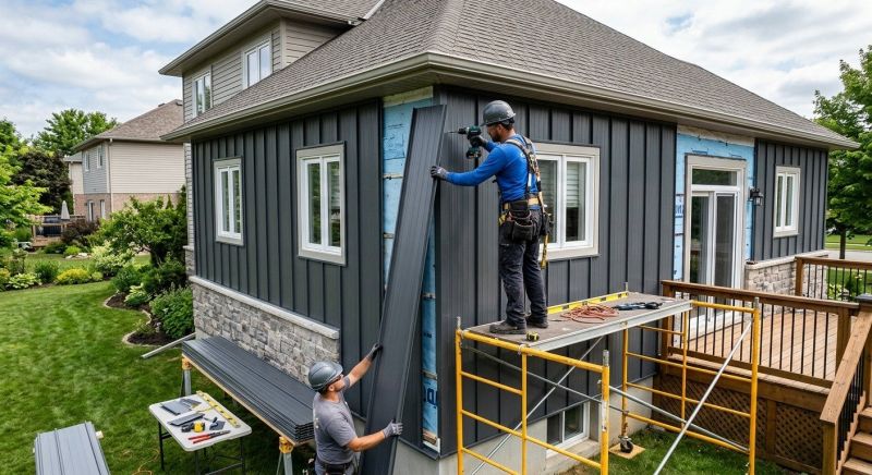 Metal Siding Replacement in Boston, MA
