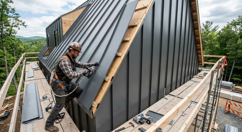 Sheet Metal Siding Replacement in Fairfield County, CT