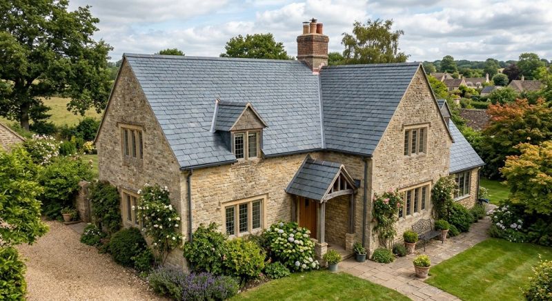 Slate Roof Construction in Fredericksburg, VA