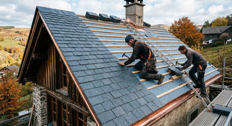 Slate Roofing Service in Fredericksburg, VA