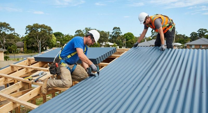 Steel Roof Installation in Fredericksburg, VA