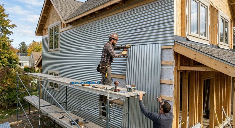 Tin Siding Installation in Boston, MA