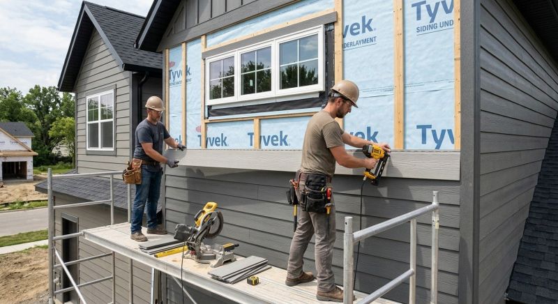 Veneer Siding Installation in Boston, MA