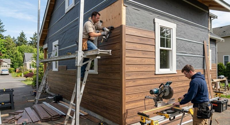 Wood Barn Siding Installation in Norwalk, CT