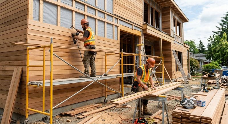 Wood Cladding Installation in Norwalk, CT
