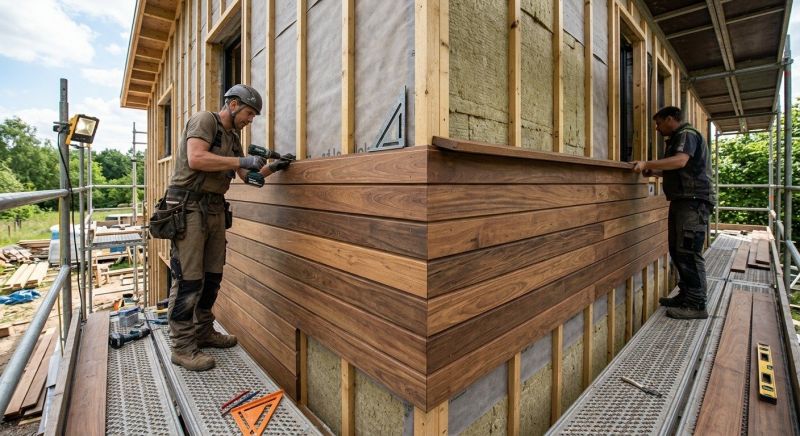 Wood Cladding Installation in Fairfield County, CT