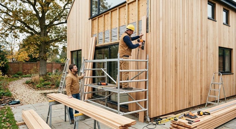 Wood Plank Siding Installation in Norwalk, CT