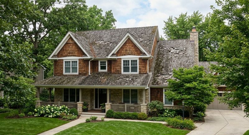 Wood Shake Roof Replacement in Fredericksburg, VA