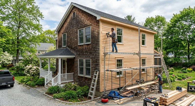 Wood Siding Installation in Fairfield County, CT