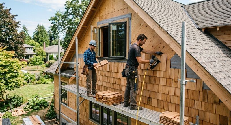 Wood Siding Installation in Boston, MA