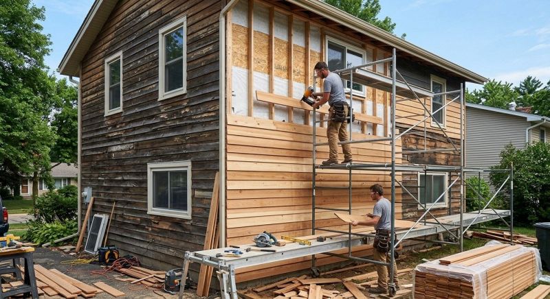 Wood Siding Installation in Boston, MA
